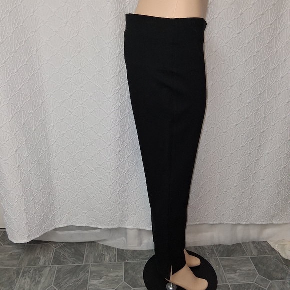 Rafaella Women Size L Pants Black Comfort Trousers - Picture 6 of 14